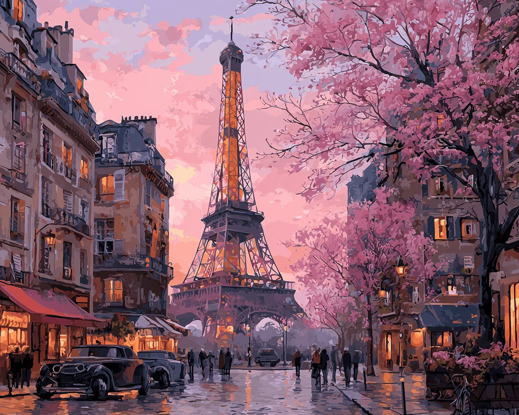 Tiendas cerca de la Torre Eiffel Pintar por Números