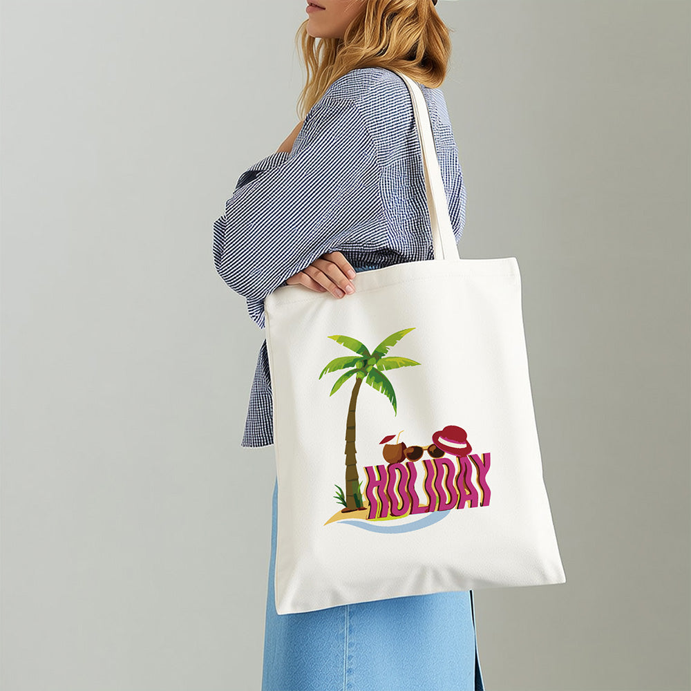 Vacaciones Bolsa de Lienzo Pintar por Números