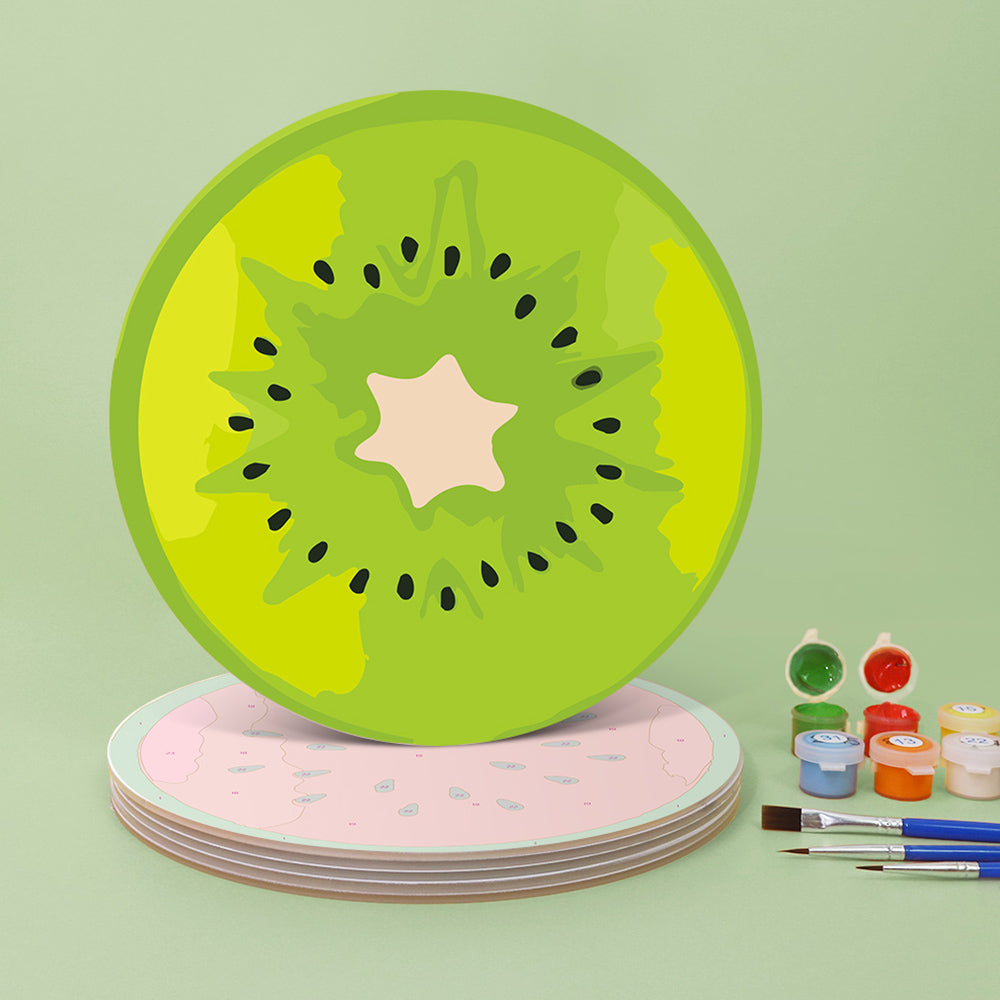 Varias Frutas 6 Salvamanteles Pintar por Números