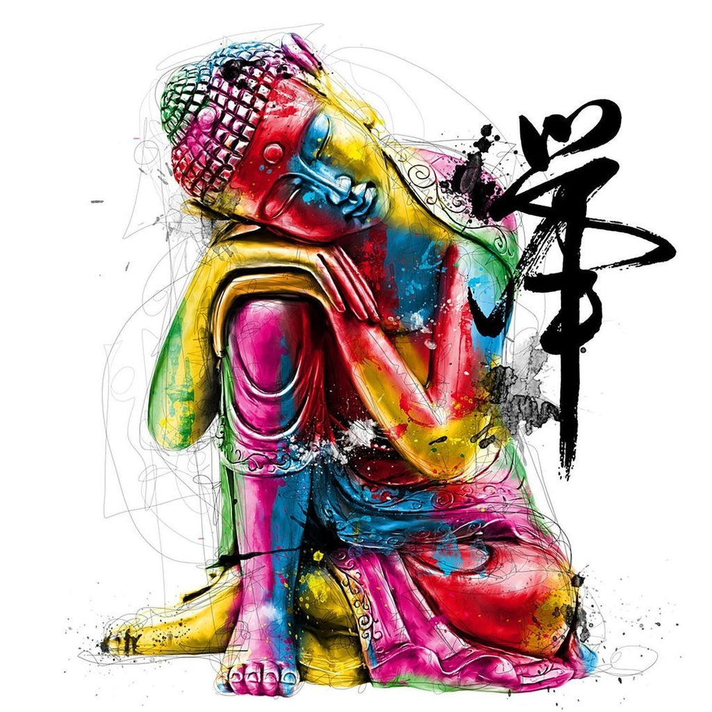 Buddha Pintar por Números PBNBUDW01