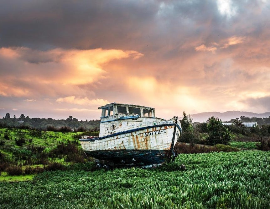 Paisaje Barcos Pintar por Números PBNBOAW70