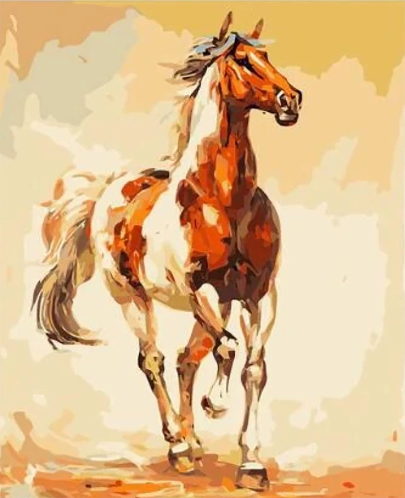 Animal Caballo Pintar por Números PBNHOUL90