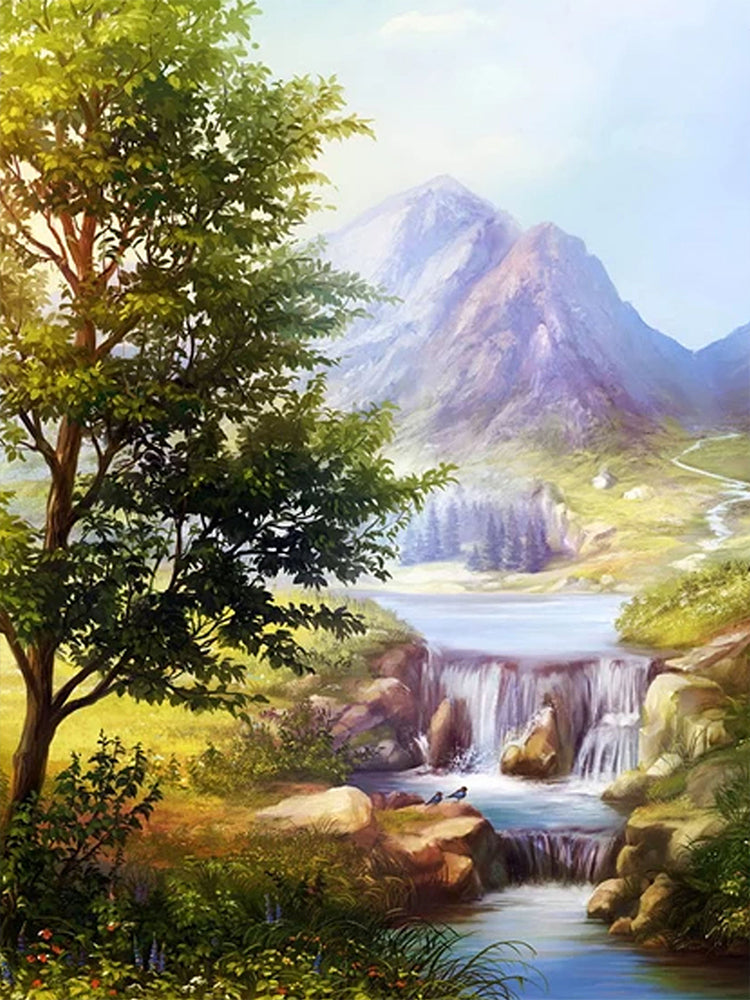 Paisaje Naturaleza Pintar por Números PBNNATL191