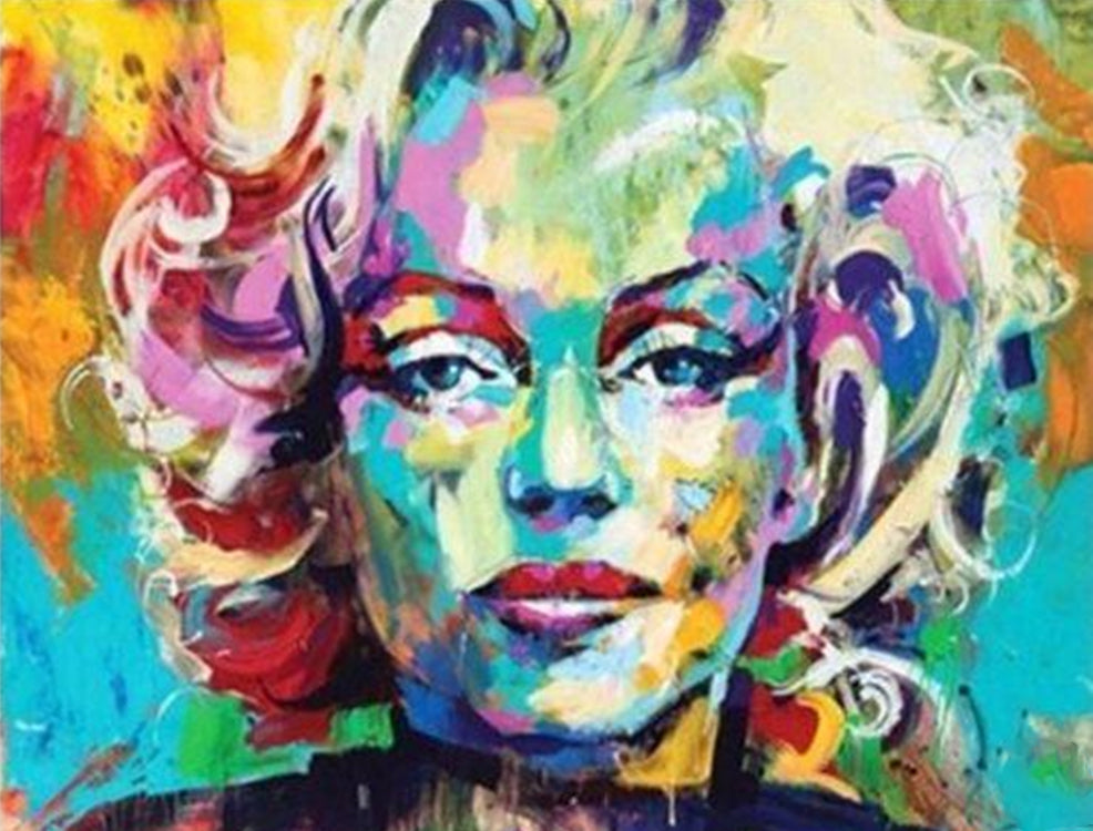 Actriz de Marilyn Monroe Pintar por Números
