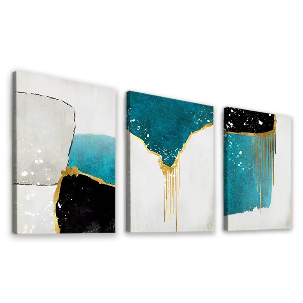 Arte Abstracto de Colores 3 Partes Pintar por Números