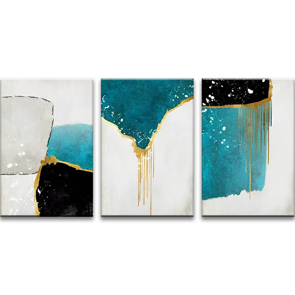 Arte Abstracto de Colores 3 Partes Pintar por Números