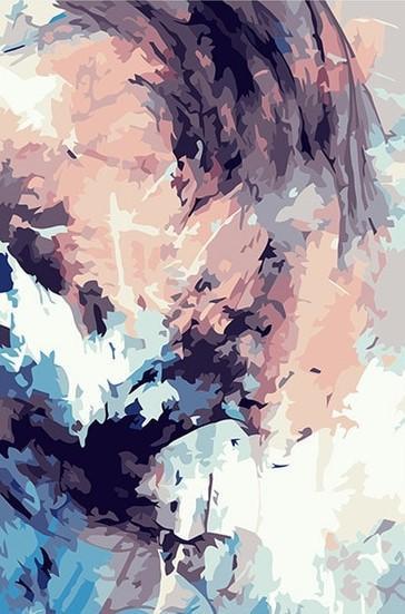 Arte Abstracto de Mujer Pintar por Números