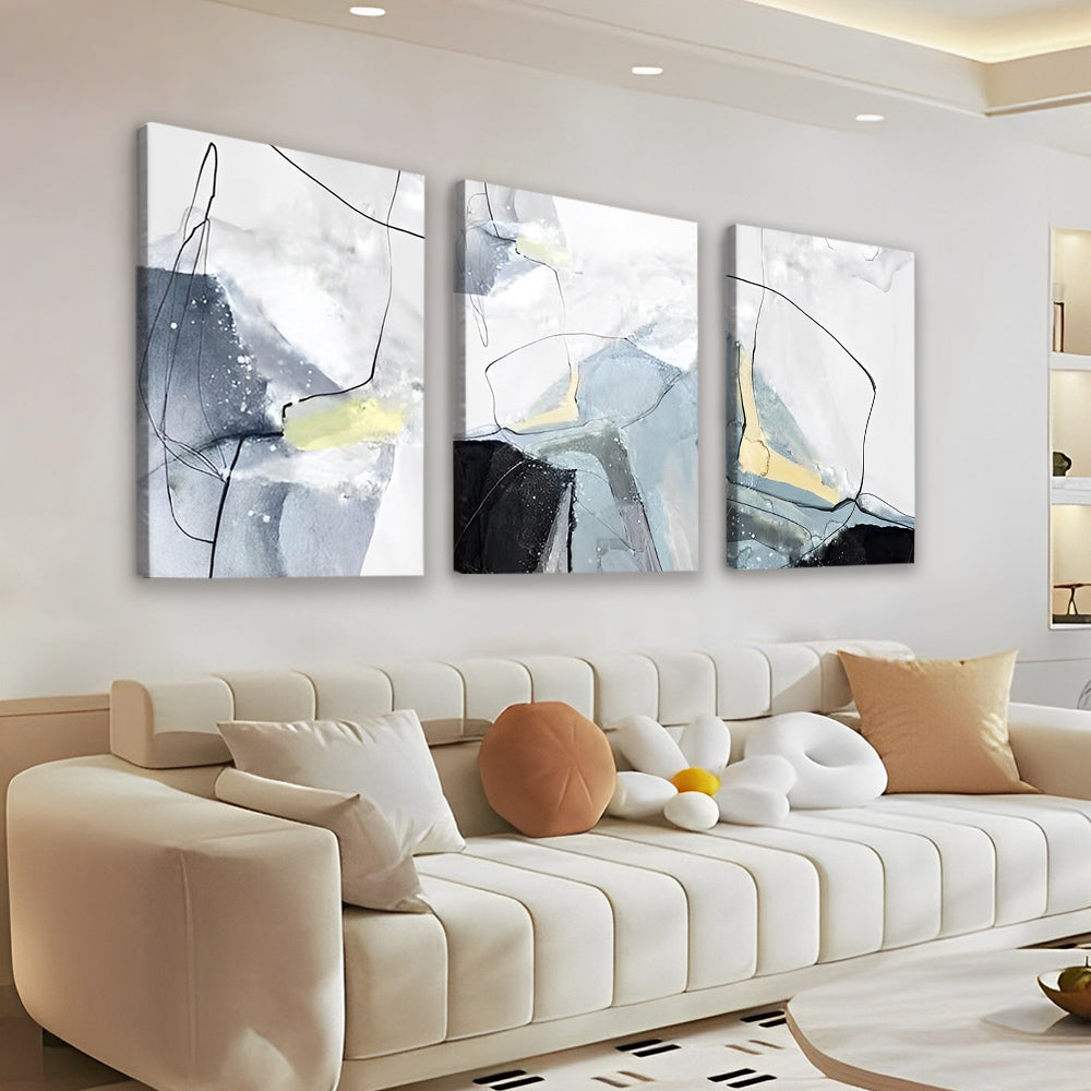 Arte con Líneas Suaves 3 Partes Pintar por Números
