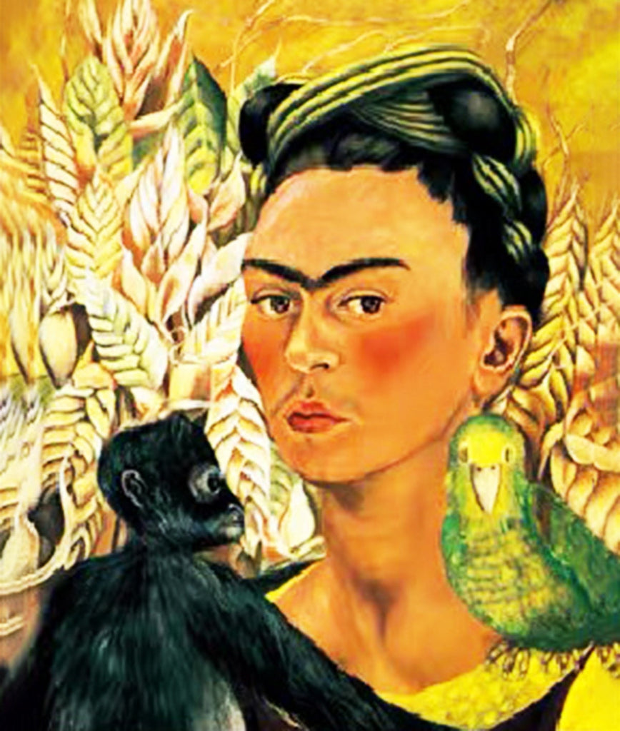 Artista Frida Kahlo y los Animales Pintar por Números