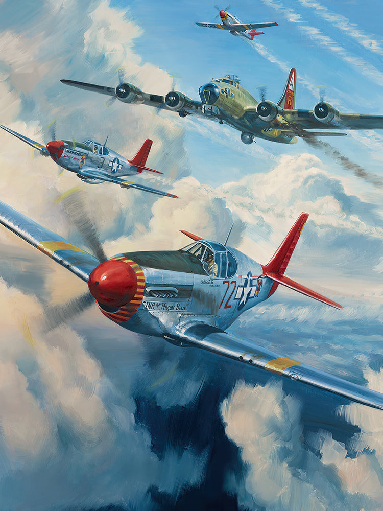 Aviones Volando entre las Nubes Pintar por Números