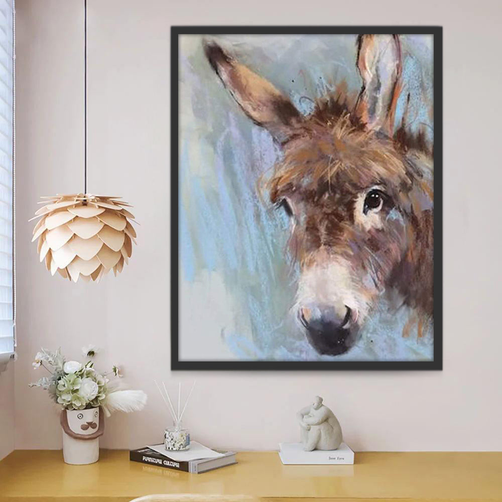 Burro Hermoso Pintar por Números