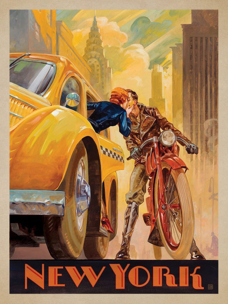 Cartel de Película de Amor en Nueva York Pintar por Números