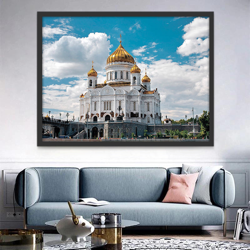 Catedral de Cristo Salvador de Moscú Pintar por Números