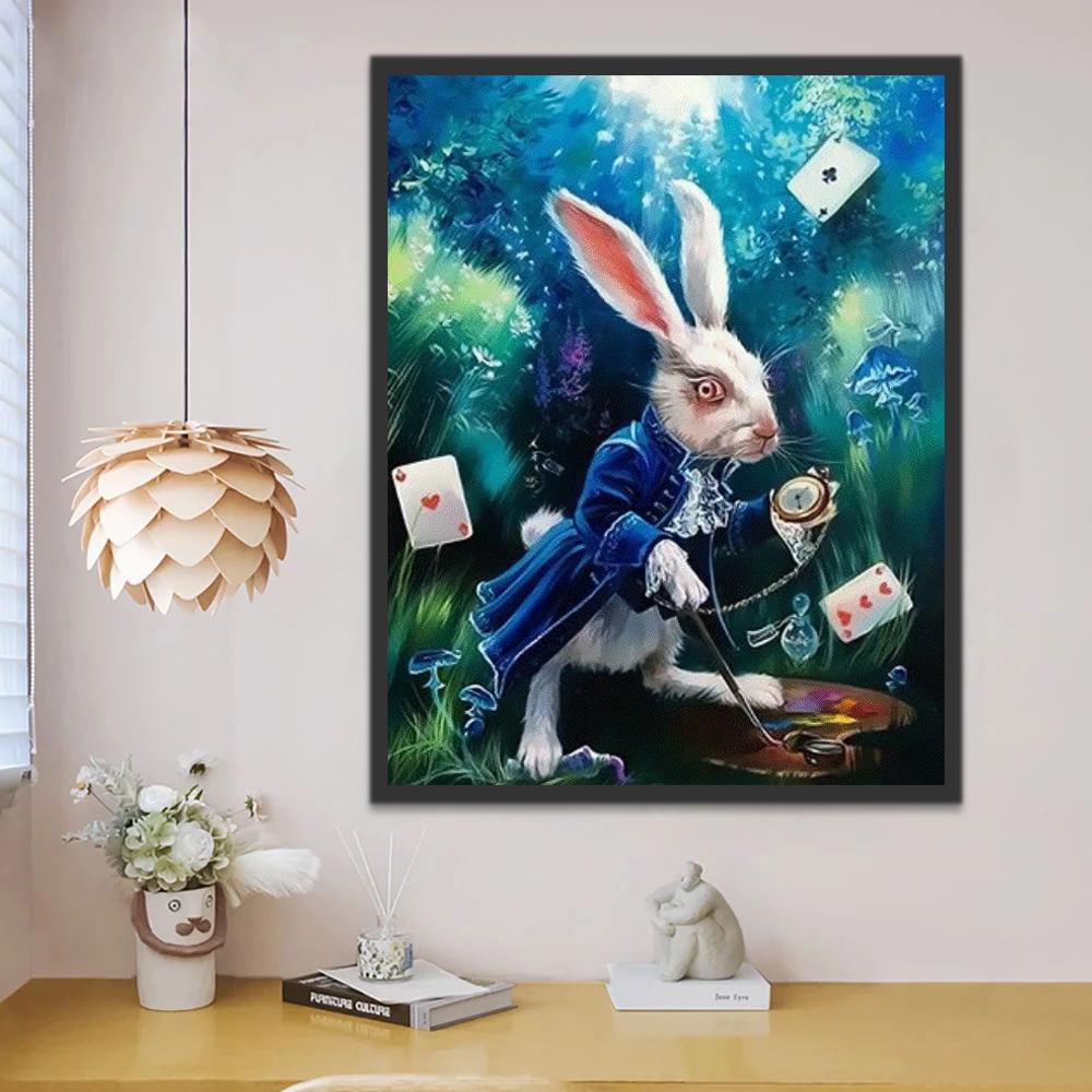 Conejo de Alicia en el País de las Maravillas Pintar por Números