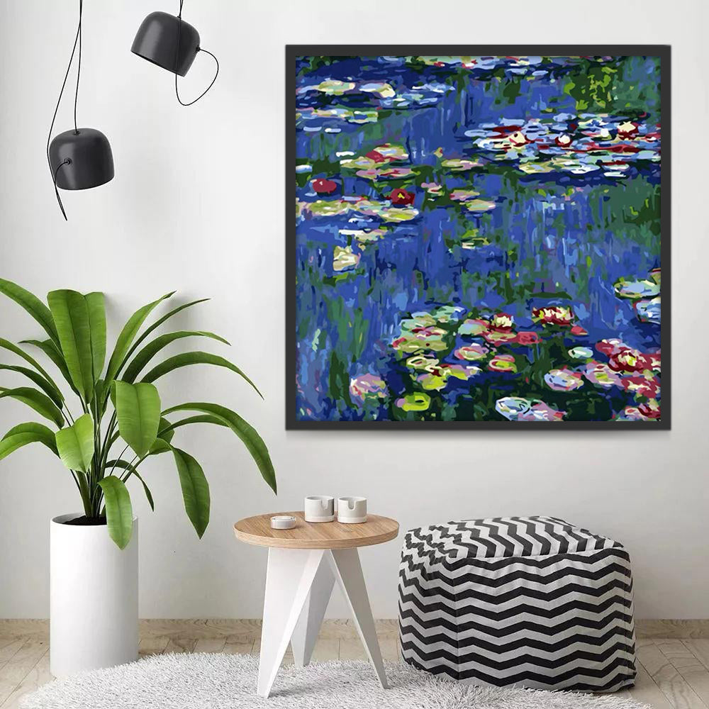 Creación de los Nenúfares de Claude Monet Pintar por Números
