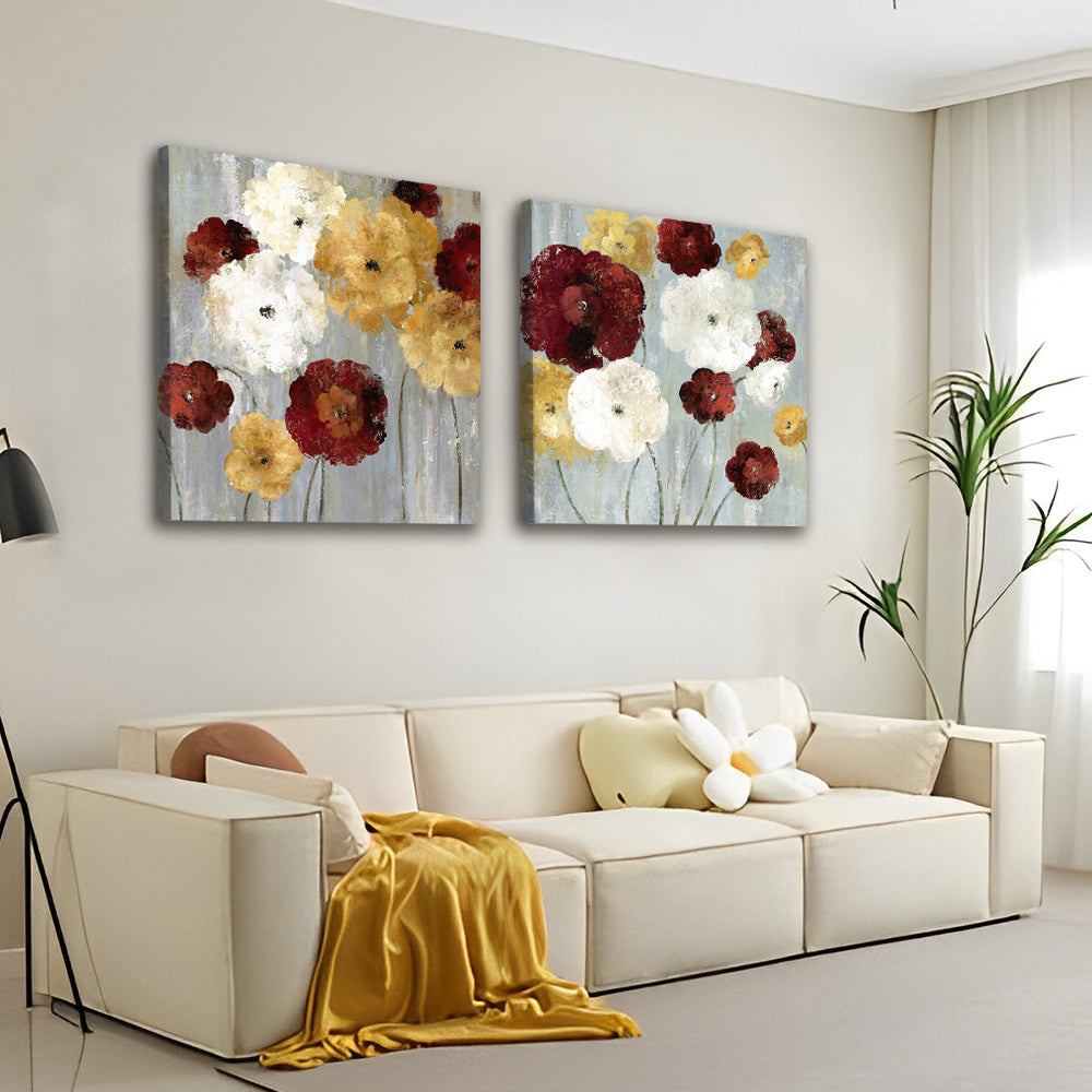 Diente de León en Estilo Abstracto 2 Partes Pintar por Números