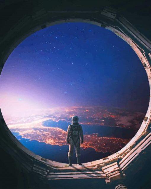 El Astronauta y la Tierra Pintar por Números