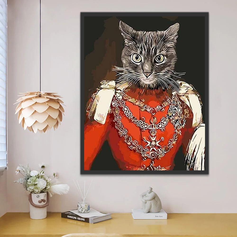 El Gato en el Arte Pintar por Números