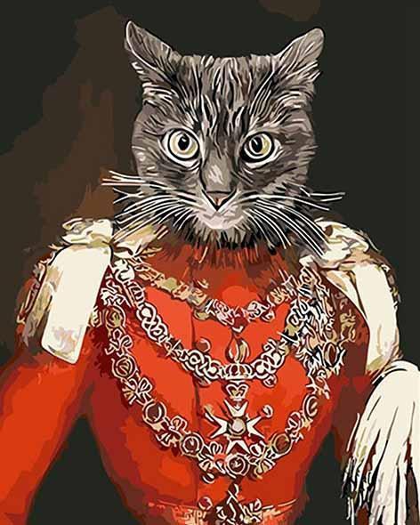 El Gato en el Arte Pintar por Números