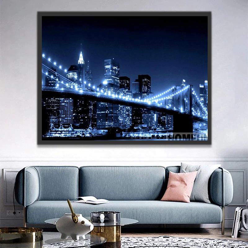 El Puente de Brooklyn Pintar por Números
