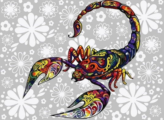 Escorpión Colorido Pintar por Números