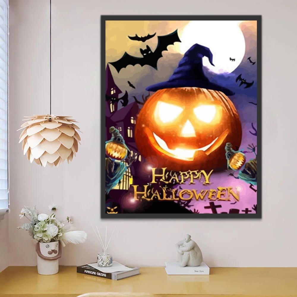 Feliz Halloween Pintar por Números