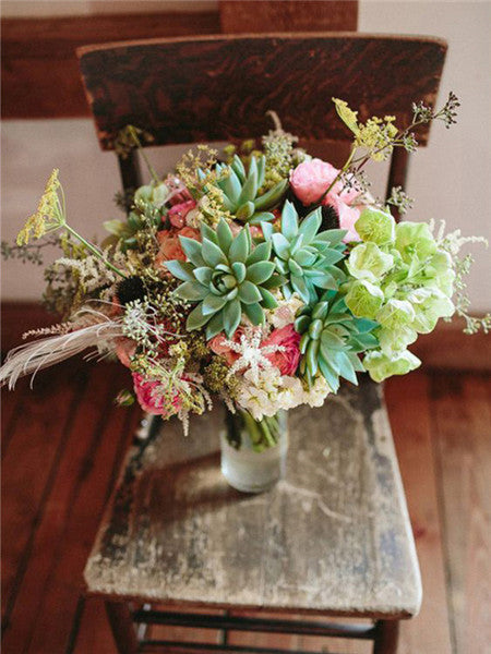 Flores en Florero de Vidrio sobre Silla de Madera Pintar por Números