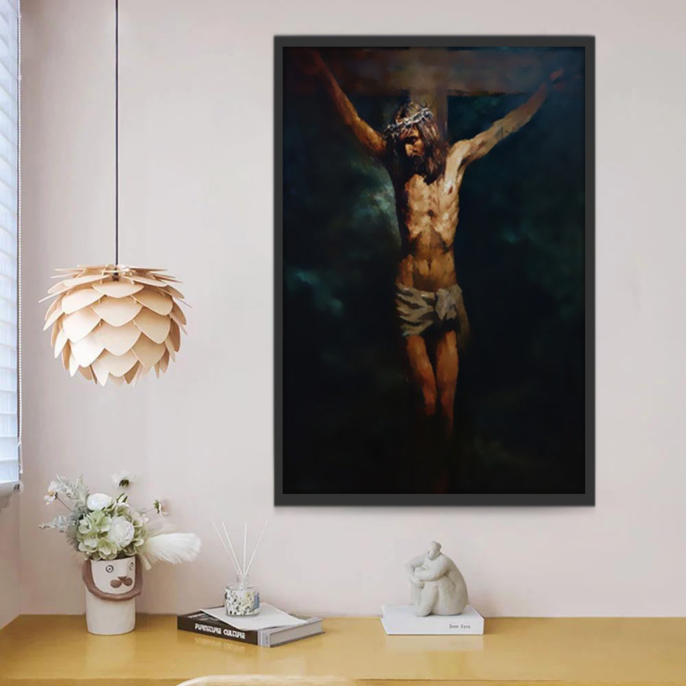 Jesús Cristo en la Cruz Pintar por Números