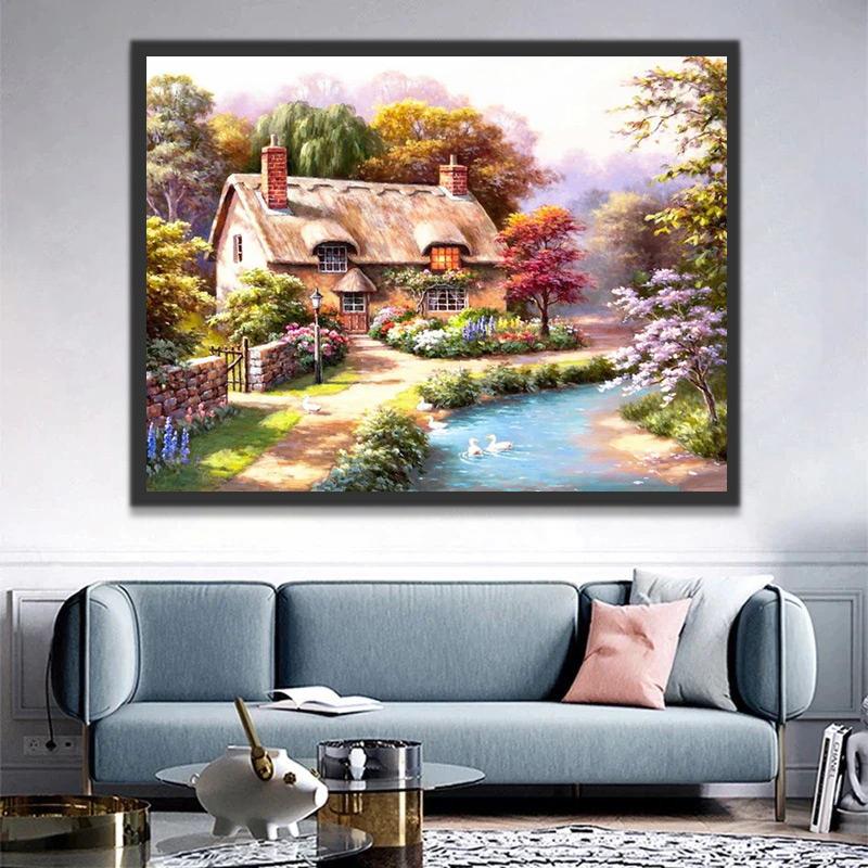 La Casa en el Bosque Pintar por Números