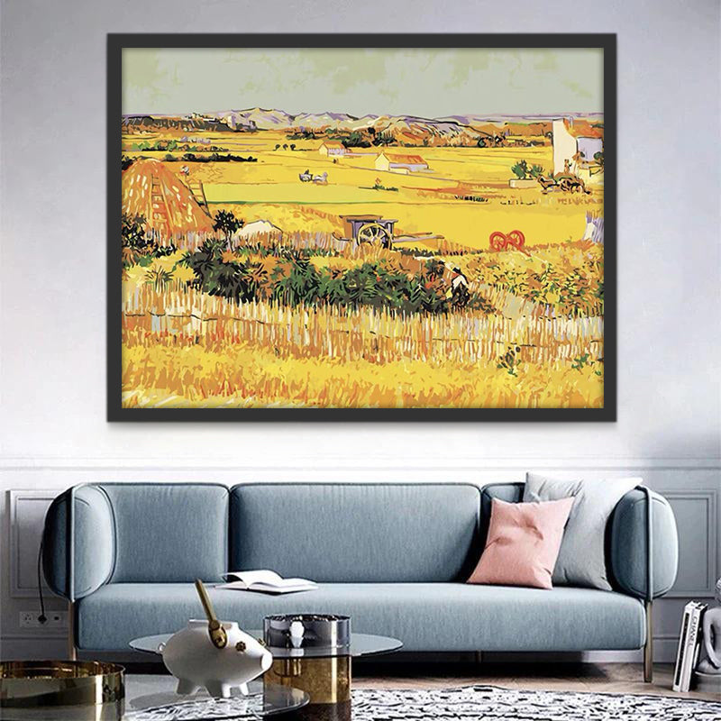 La Cosecha de Van Gogh Pintar por Números