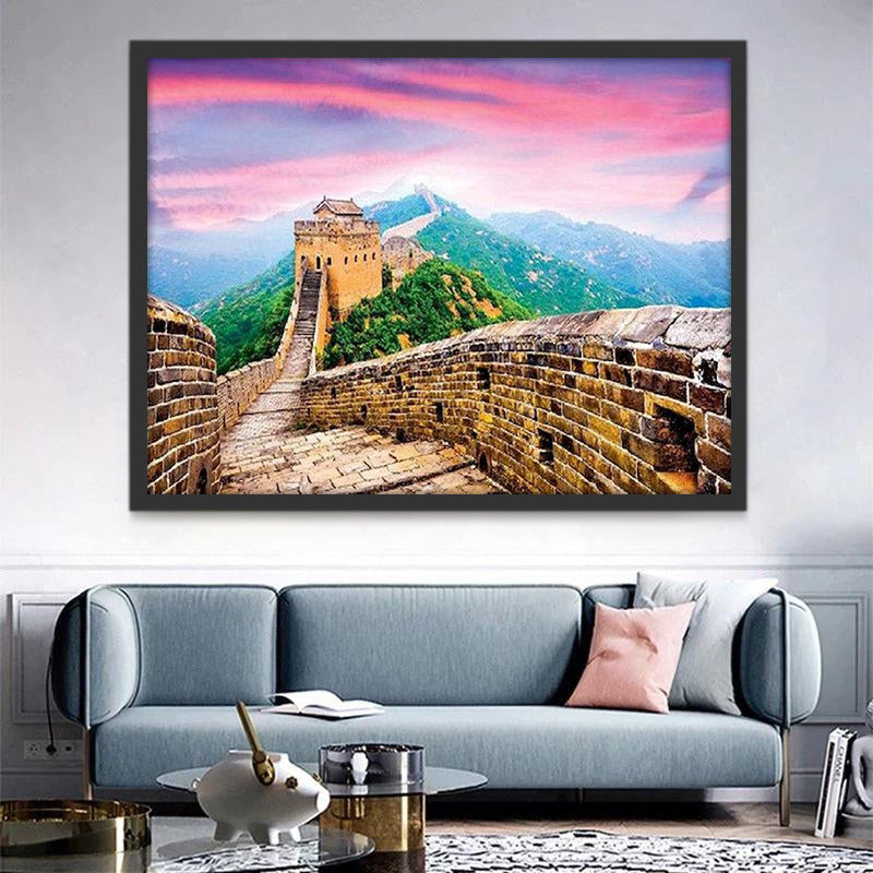 La Gran Muralla China Pintar por Números