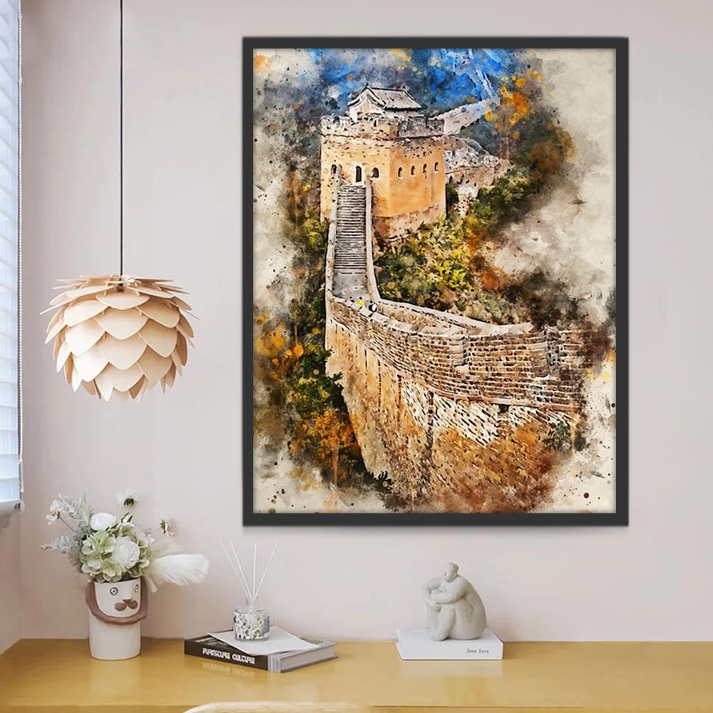 La Gran Muralla Pintar por Números