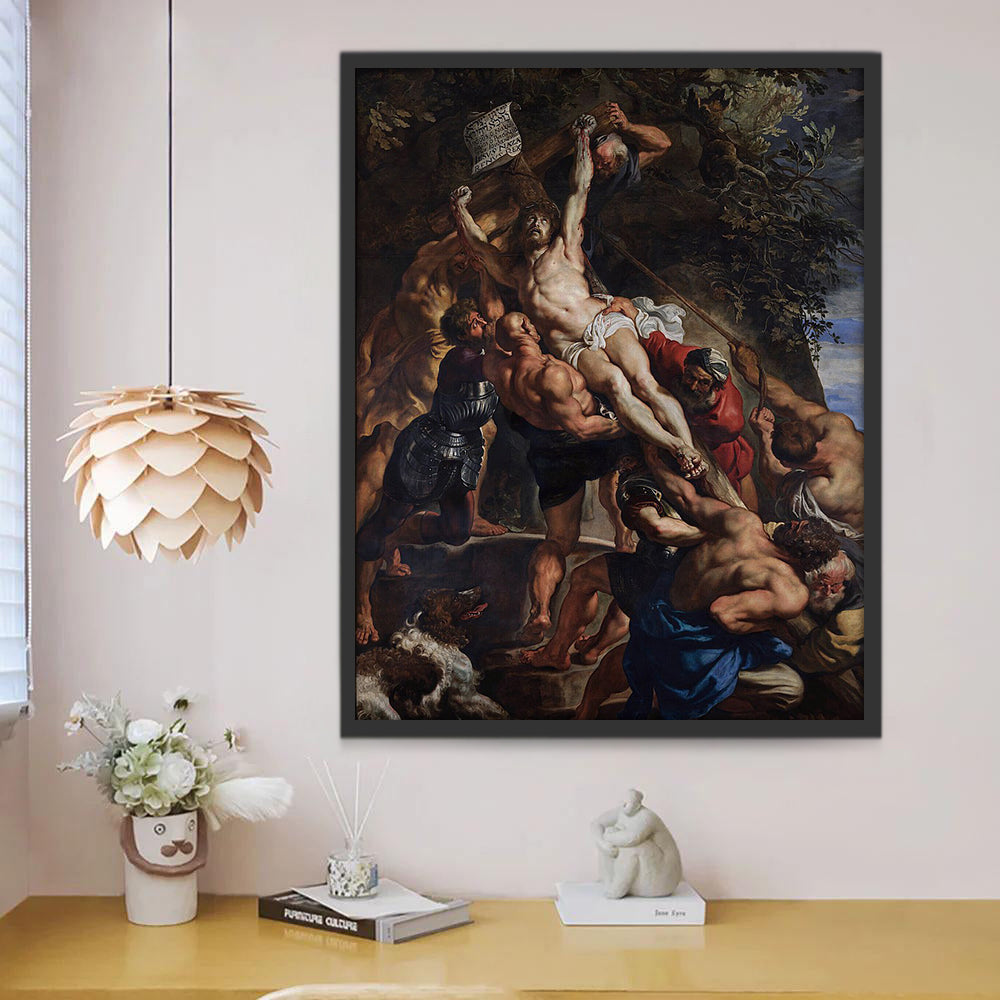 La Pasión de Jesucristo Pintura al Óleo Pintar por Números