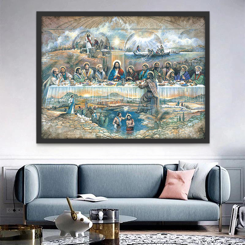 La Última Cena de Jesucristo Pintar por Números