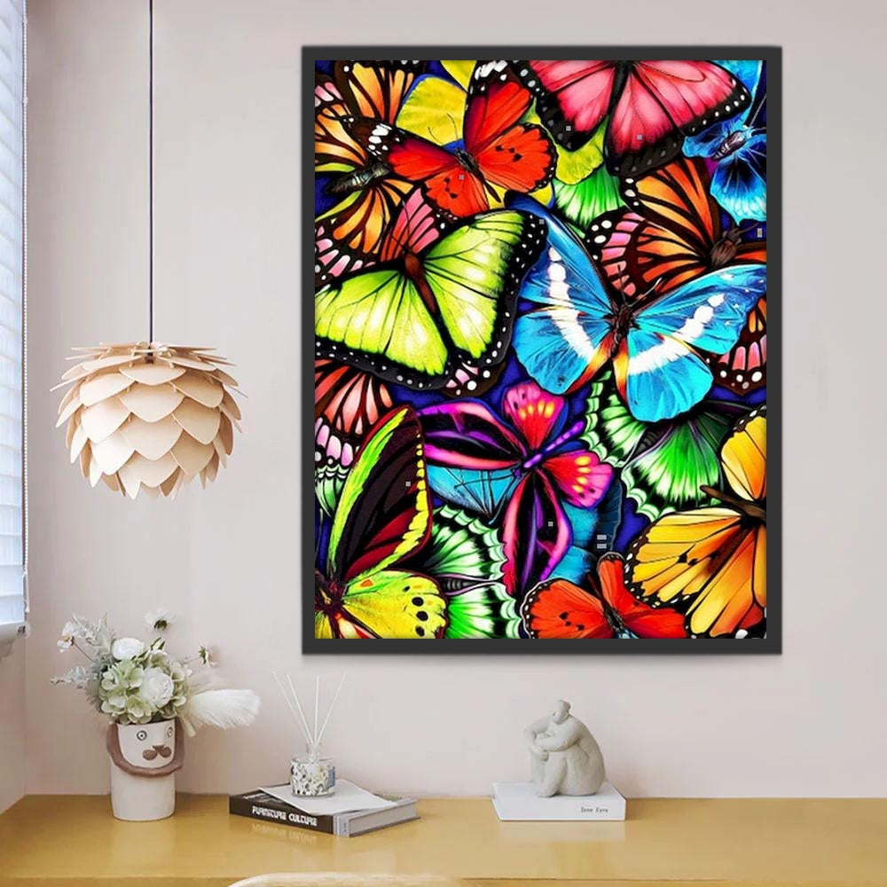 Las Mariposas Hermosas Pintar por Números