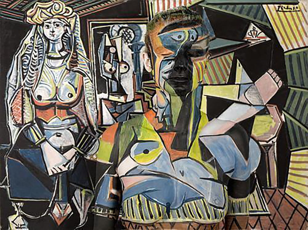 Las Mujeres de Argel de Pablo Picasso Pintar por Números