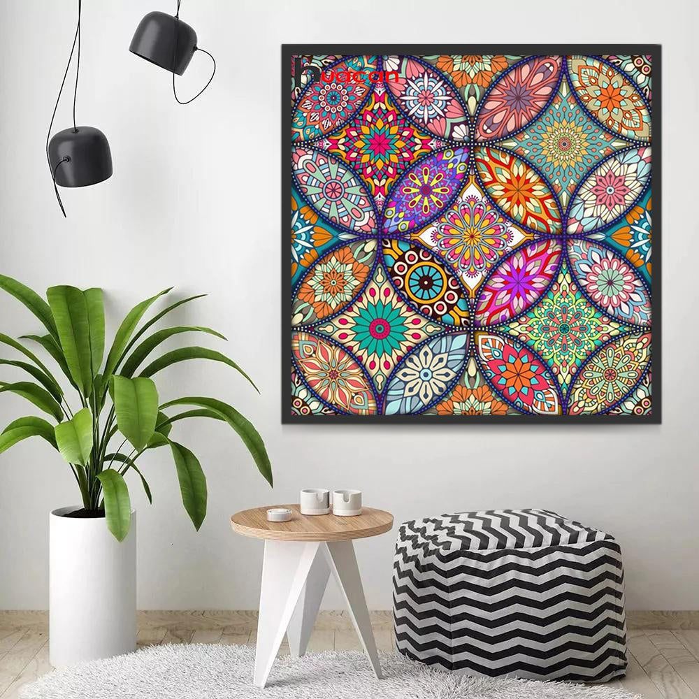 Mandalas de Colores Pintar por Números