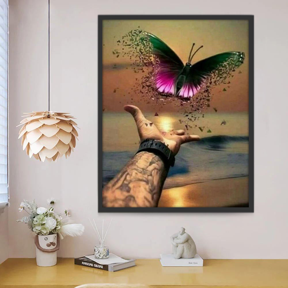 Mariposa en el Viento Pintar por Números