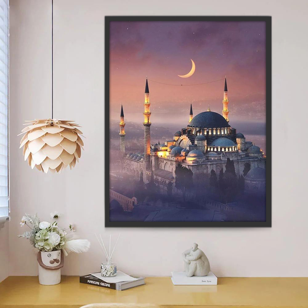 Mezquita de Kul Sharif en Kazán Pintar por Números