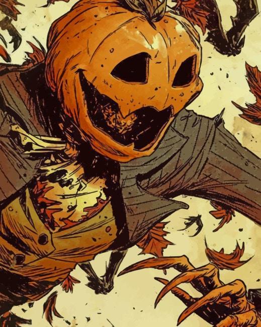 Monstruo de Halloween Pintar por Números
