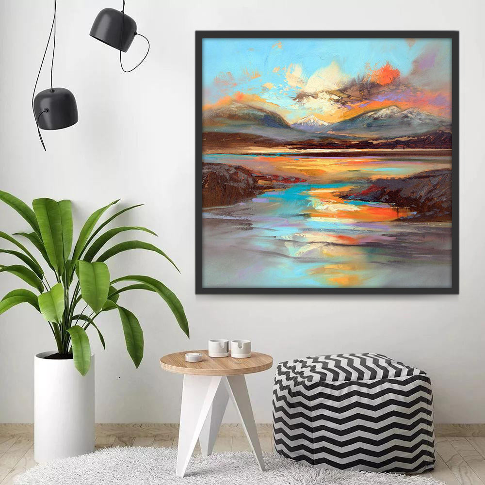 Paisaje de Mar y Playa Pintar por Números