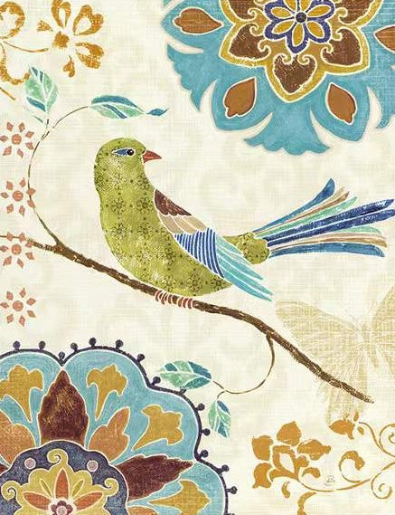 pajaro-verde-sobre-rama-pintar-por-numeros