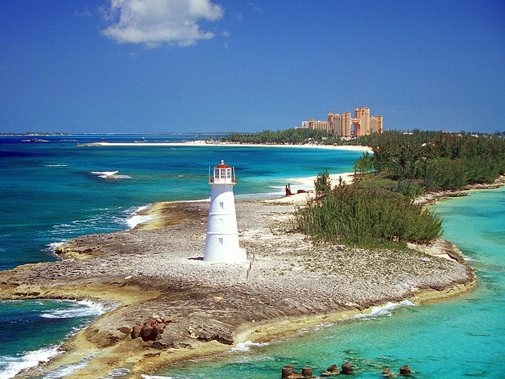 Panorama de Torre de Faro en la Playa Pintar por Números