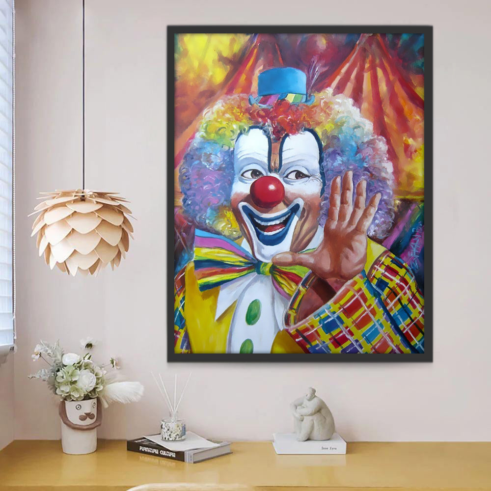 Payaso de Circo Pintar por Números