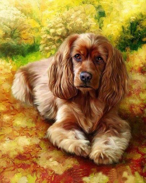 Perro sobre la Manta Pintar por Números