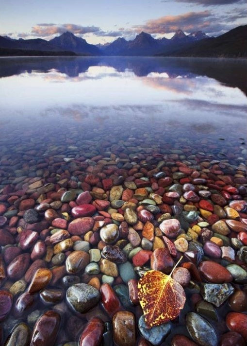 Piedras Coloridas en el Lago Pintar por Números