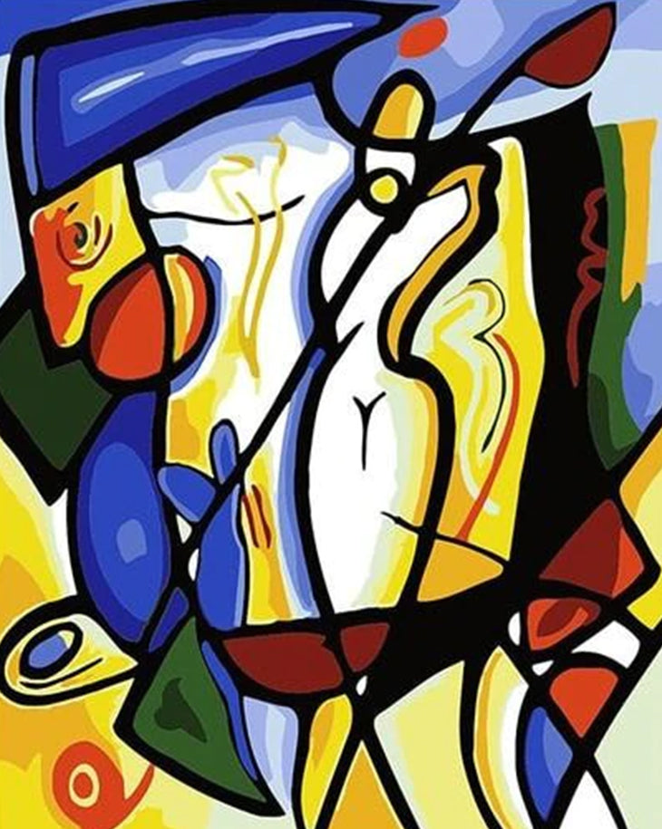 Pintura de Arte Abstracto Pintar por Números