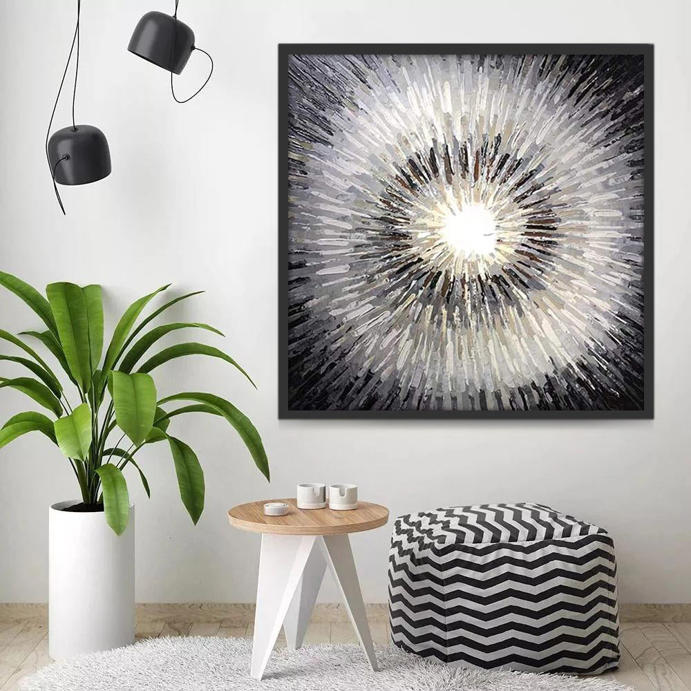 Pintura de Diente de León en la Oscuridad Pintar por Números