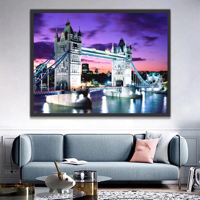 Puente de la Torre en Londres Pintar por Números