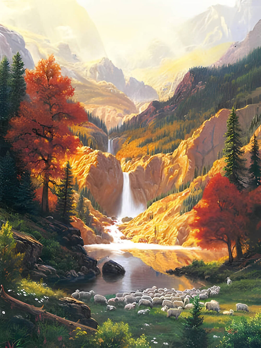 Kit Pintar Por Números 'Capibara Junto Al Río' - Lienzo 40x50 Cm, Incluye Pinturas Y Pinceles